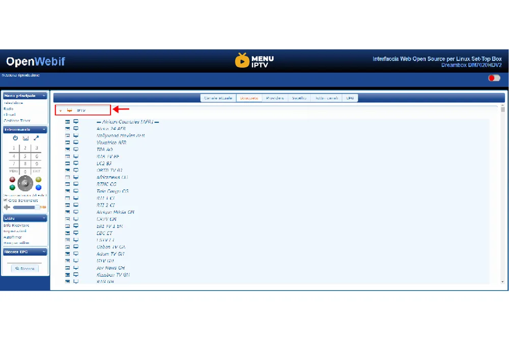 How to Setup IPTV on Enigma 2 via Autoscript