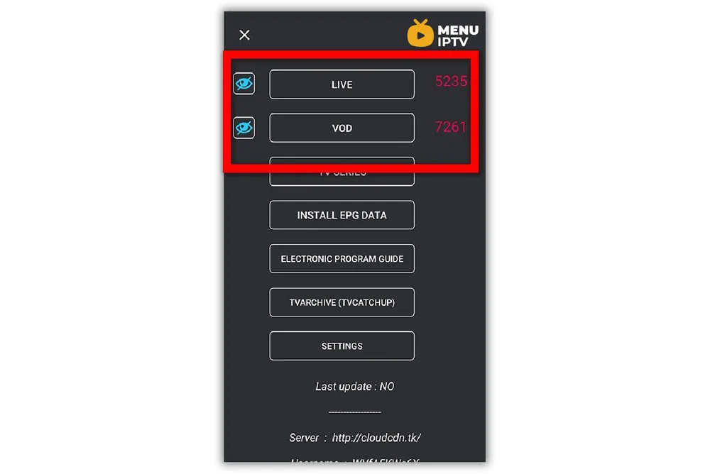 How to setup IPTV on GSE via Xtream Codes API