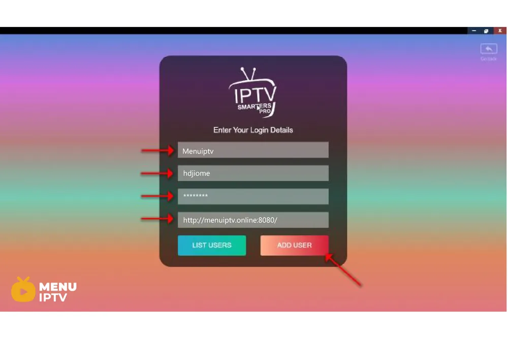 How to setup IPTV on IPTV Smarters in computer