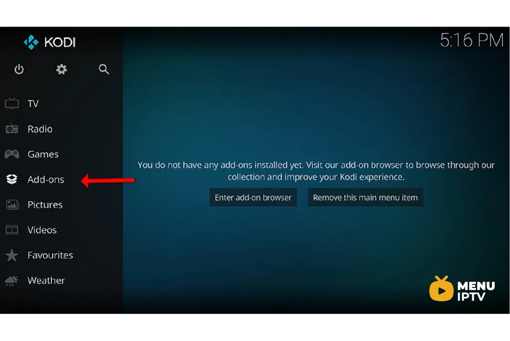 How to setup IPTV on Kodi
