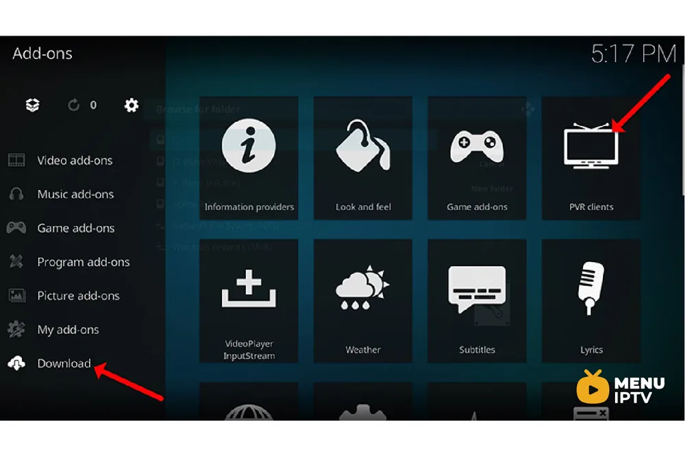 How to setup IPTV on Kodi