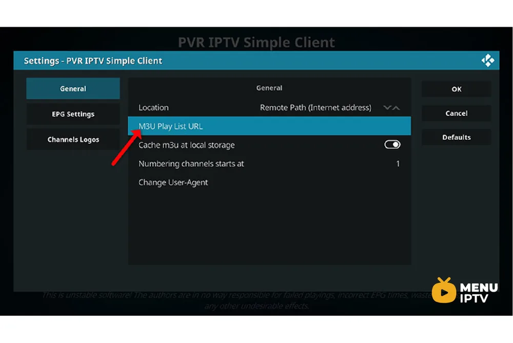 How to setup IPTV on Kodi