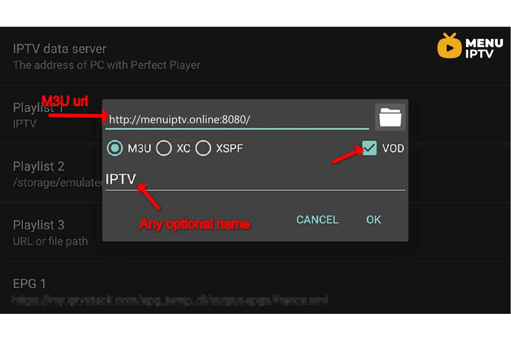 How to setup IPTV on Perfect Player