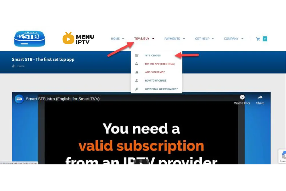 How to setup IPTV on Smart TV via Smart STB