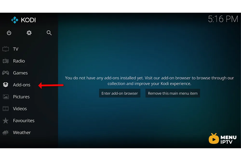 How to setup IPTV on Xbox One via Kodi